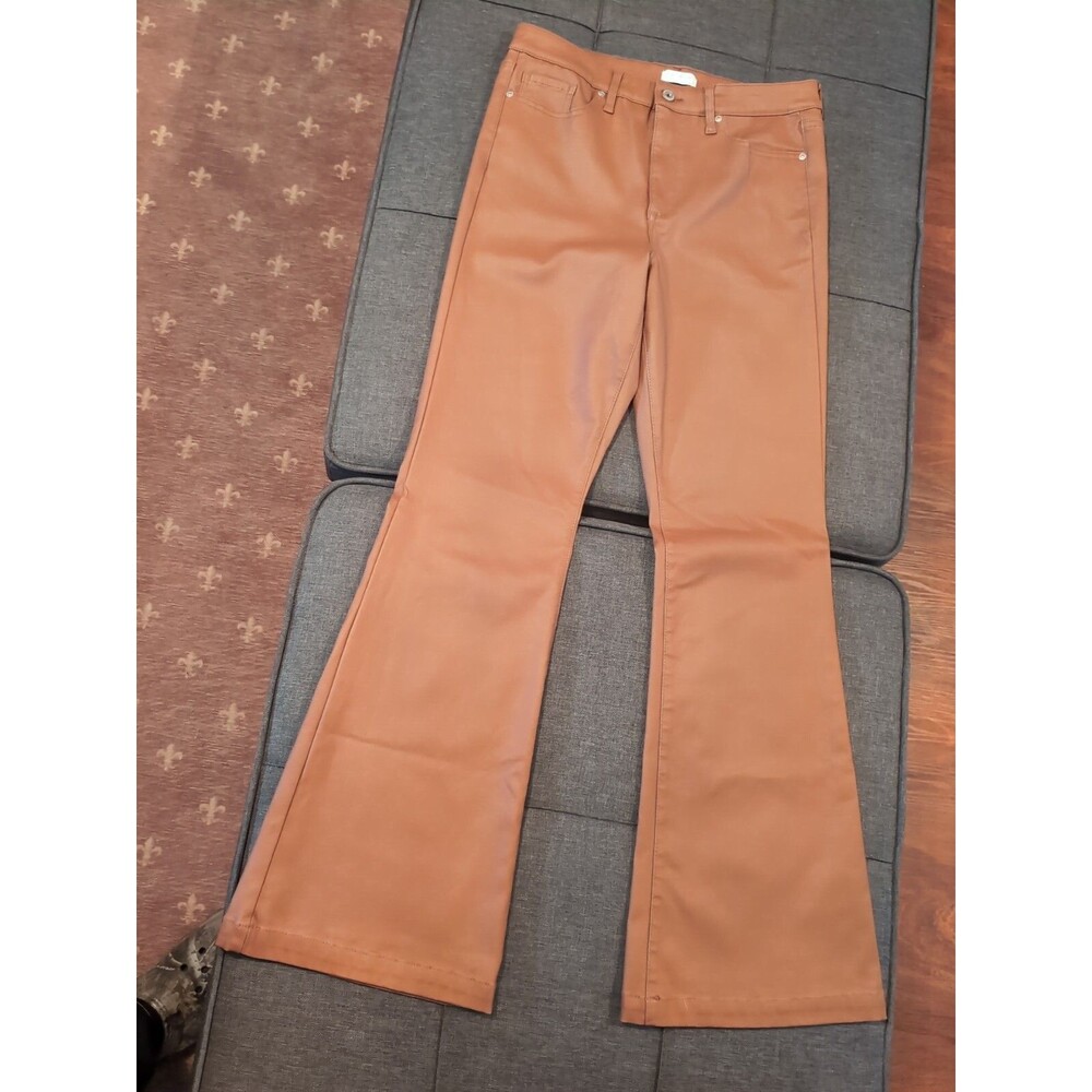 Sofia Vergara Pants Flare Viscose blend fabric Stretch Sz 12 31" inseam